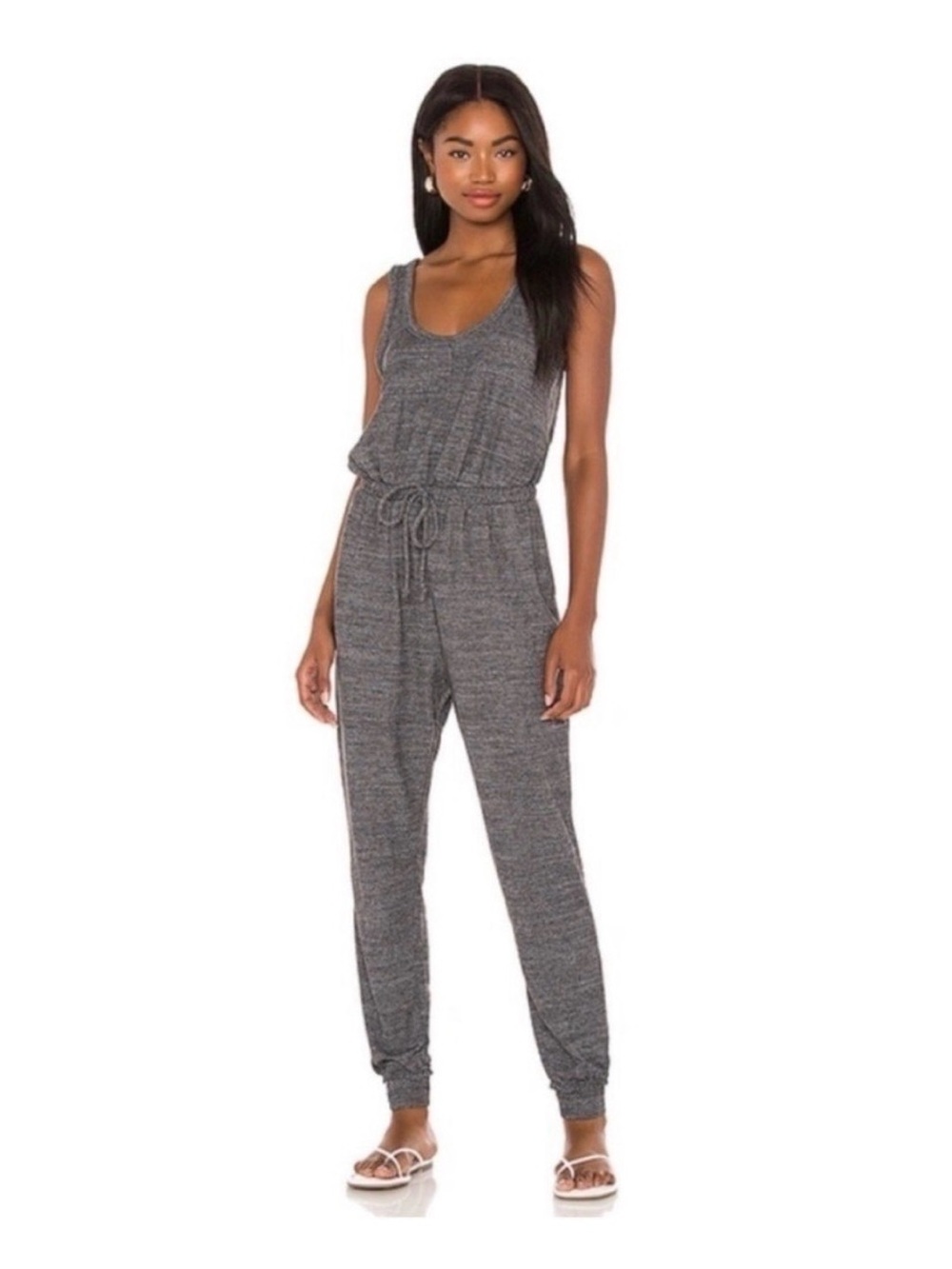 Free People FP Beach Bicoastal Jumper Jumpsuit Gray Size XS